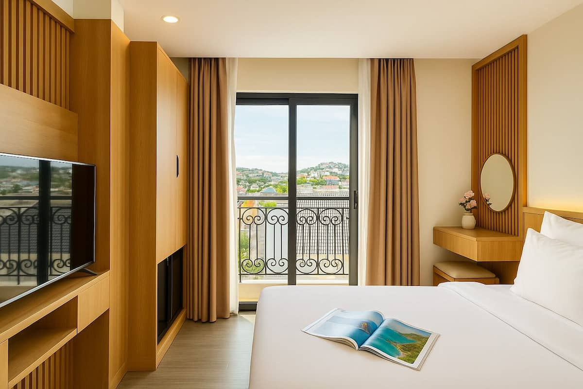 Deluxe-Doppelzimmer, Balkon