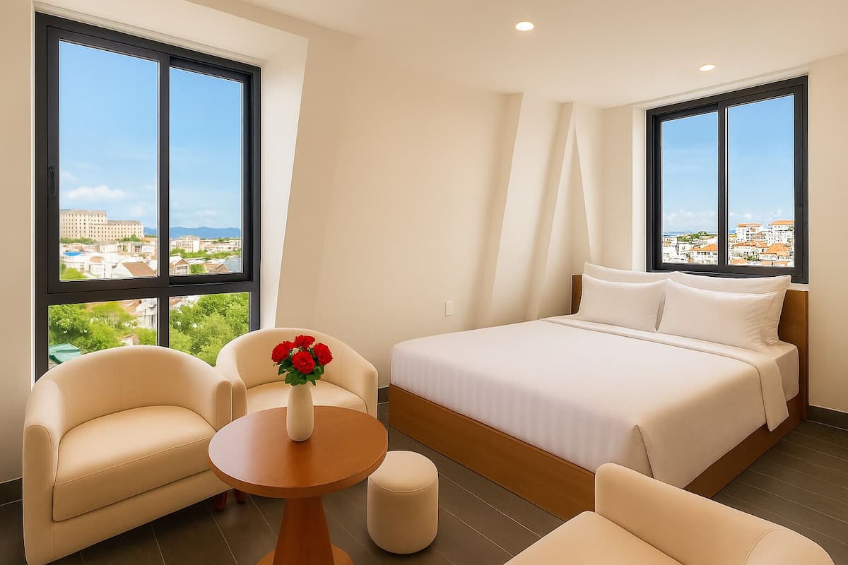 Two-Bedroom Suite with Kitchenette | City view