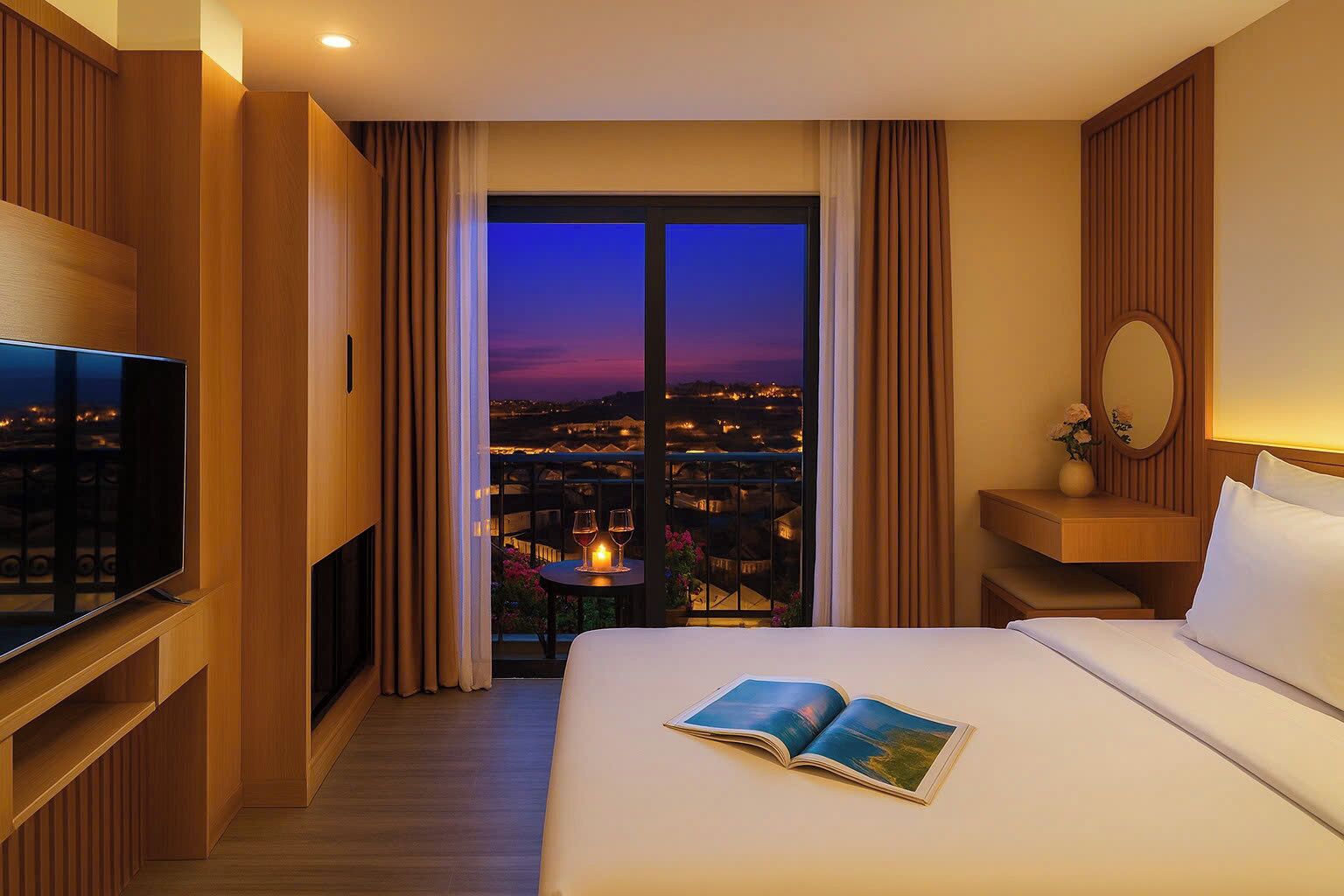 Deluxe Double with Balcony | City view