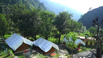 Deluxe tent, uitzicht op rivier | Gratis wifi