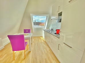Premium Apartment, 1 Queen Bed, Non Smoking, Kitchen | Private kitchen - Steiner Residences Mödling (Mödling)