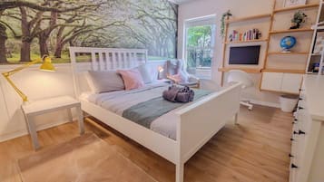 3 habitaciones, escritorio, wifi y ropa de cama