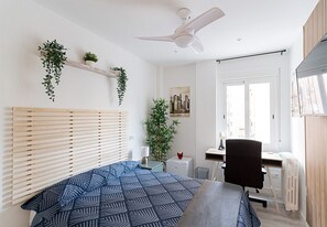 1 bedroom, iron/ironing board, free WiFi