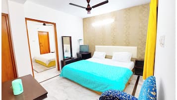 Deluxe Double Room, Multiple Beds, City View | View from room