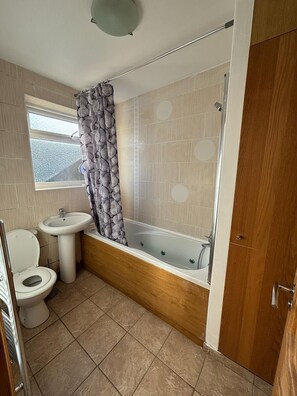 Towels, soap, toilet paper