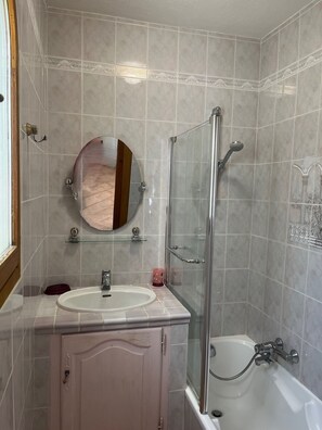 Ducha, secador de pelo