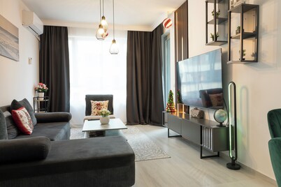 Casa Vista - Spacious 2-Bedroom Apartment in Sofia with Free Parking