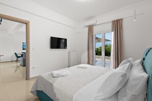 Apartment, 2 Bedrooms | Soundproofing, iron/ironing board, free cots/infant beds, free WiFi - Palea Luxury Living (Chania)