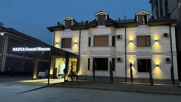 Façade de l’hébergement