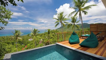 Sirena Private Pool Villa & Sea View | In-room safe, blackout curtains, soundproofing, iron/ironing board