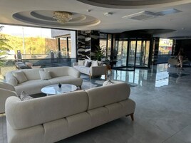 Sala de estar en el lobby