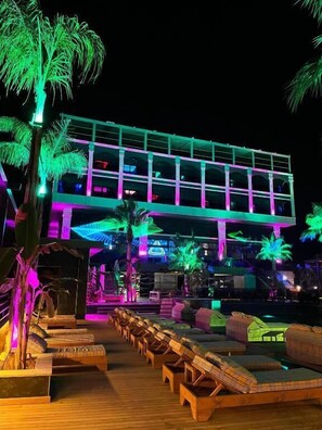 Façade de l’hébergement