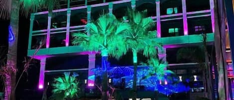 Front of property - evening/night