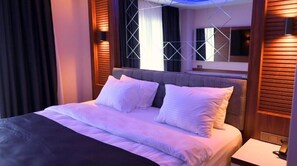 Minibar, Wi-Fi gratuit, draps fournis