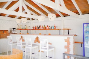 Poolside bar