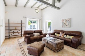 TV connectée, cheminée, espaces bureaux