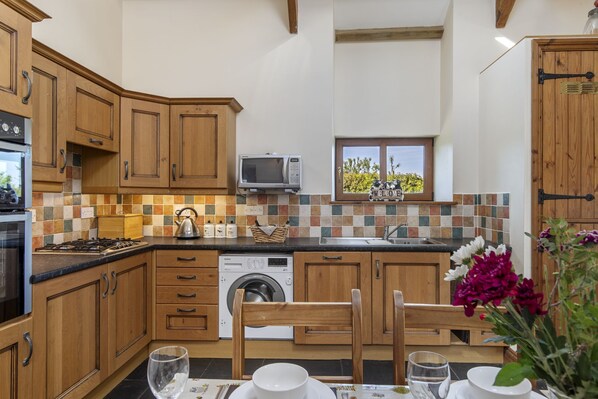 Microwave, oven, dishwasher, toaster