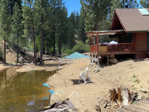 Secluded 3-bedroom cabin in Fawnskin, Big Bear