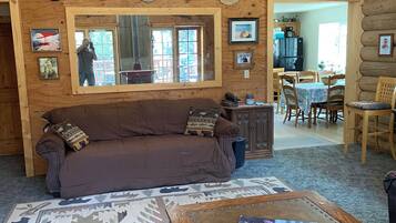 TV, DVD player, books