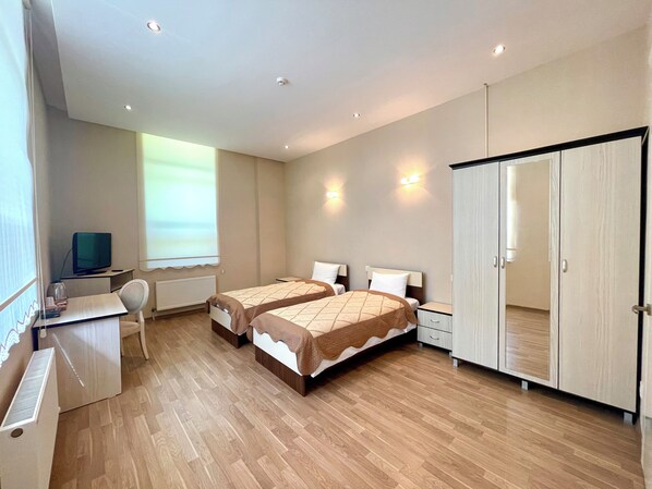 Standard Twin Room, Garden View | In-room safe, blackout drapes, soundproofing, iron/ironing board - Chukhur Gabala Museum Hotel (Gabala)