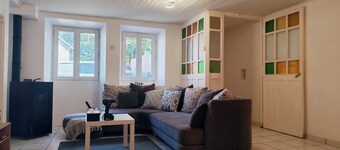 Large apartment in the center of a small village near communications, 