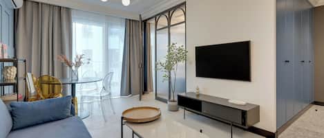 Departamento, balcón | Tabla de planchar con plancha y wifi gratis