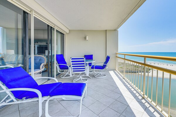 Oceanfront Resort Condo W/ Pools In Myrtle Beach - North Myrtle Beach, SC