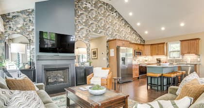 Walk to Dtwn Waynesville: Home w/ Deck!