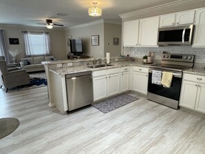 Fridge, microwave, oven, stovetop - Modern comfort meets effortless style in this inviting Florida retreat! (The Villages)