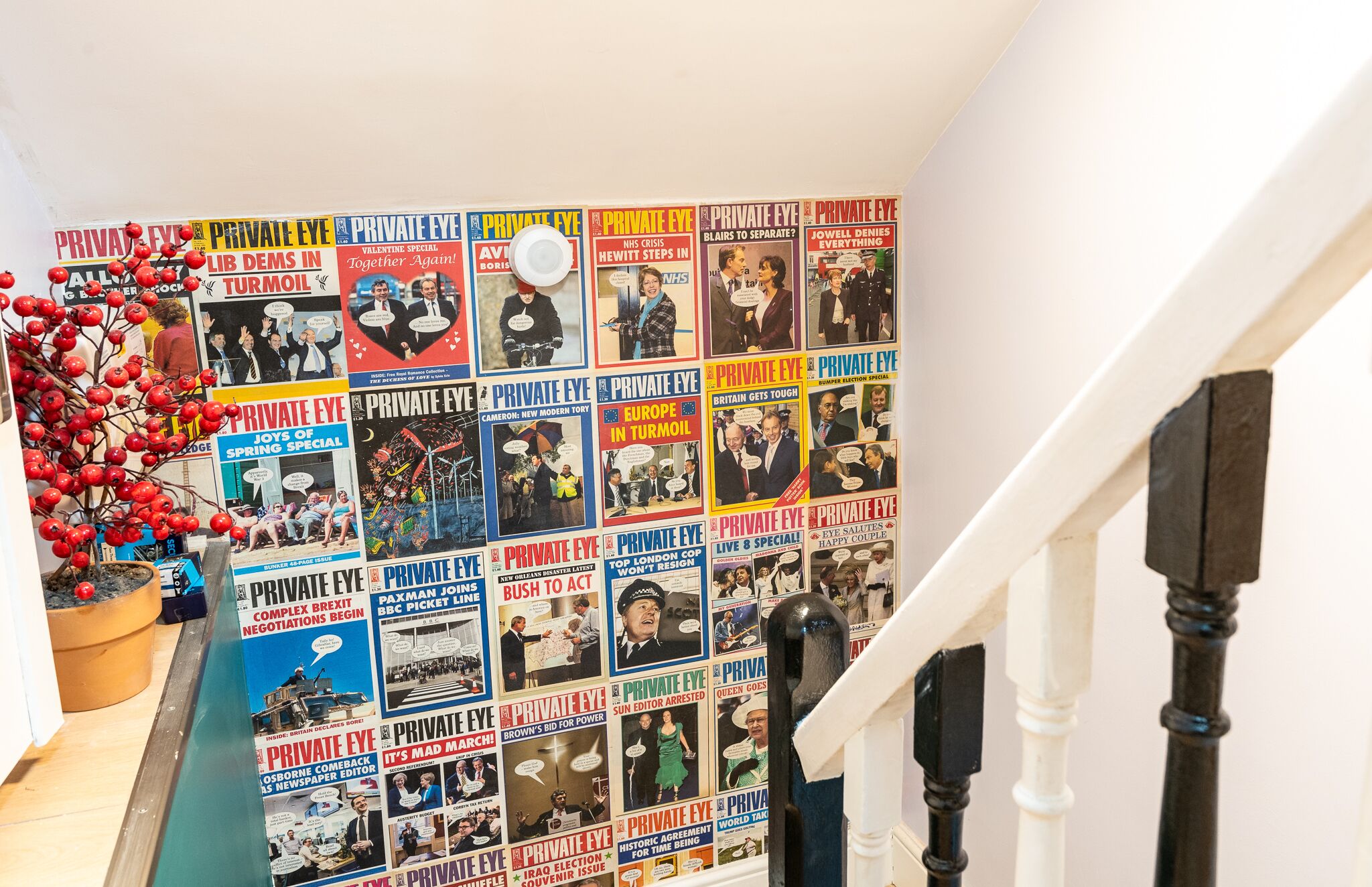 2nd floor stairway Starbeck House