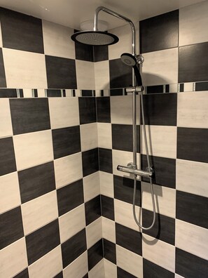 Hair dryer, towels
