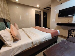Wi-Fi de cortesia, roupa de cama