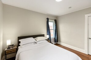 Apartment, 3 Bedrooms | 3 bedrooms, desk, laptop workspace, iron/ironing board - Cozy Upper Flat Minutes From Niagara Falls 3 Bedroom Apts (Niagara Falls)
