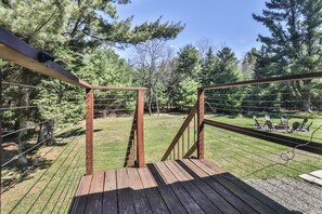 Property grounds - Beautifully remodeled home in the heart of St. Germain with hot tub and fire pit (St. Germain)