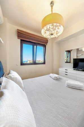 1 間睡房、熨斗/熨衫板、免費 Wi-Fi、床單