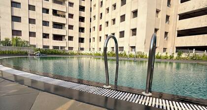 2-bedroom apartment in delightful Manipal with AC, WiFi, fitness room