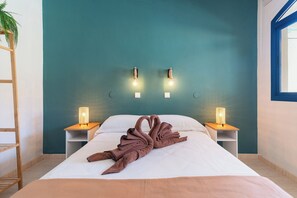 1 غرفة نوم وواي فاي وملاءات أسرّة