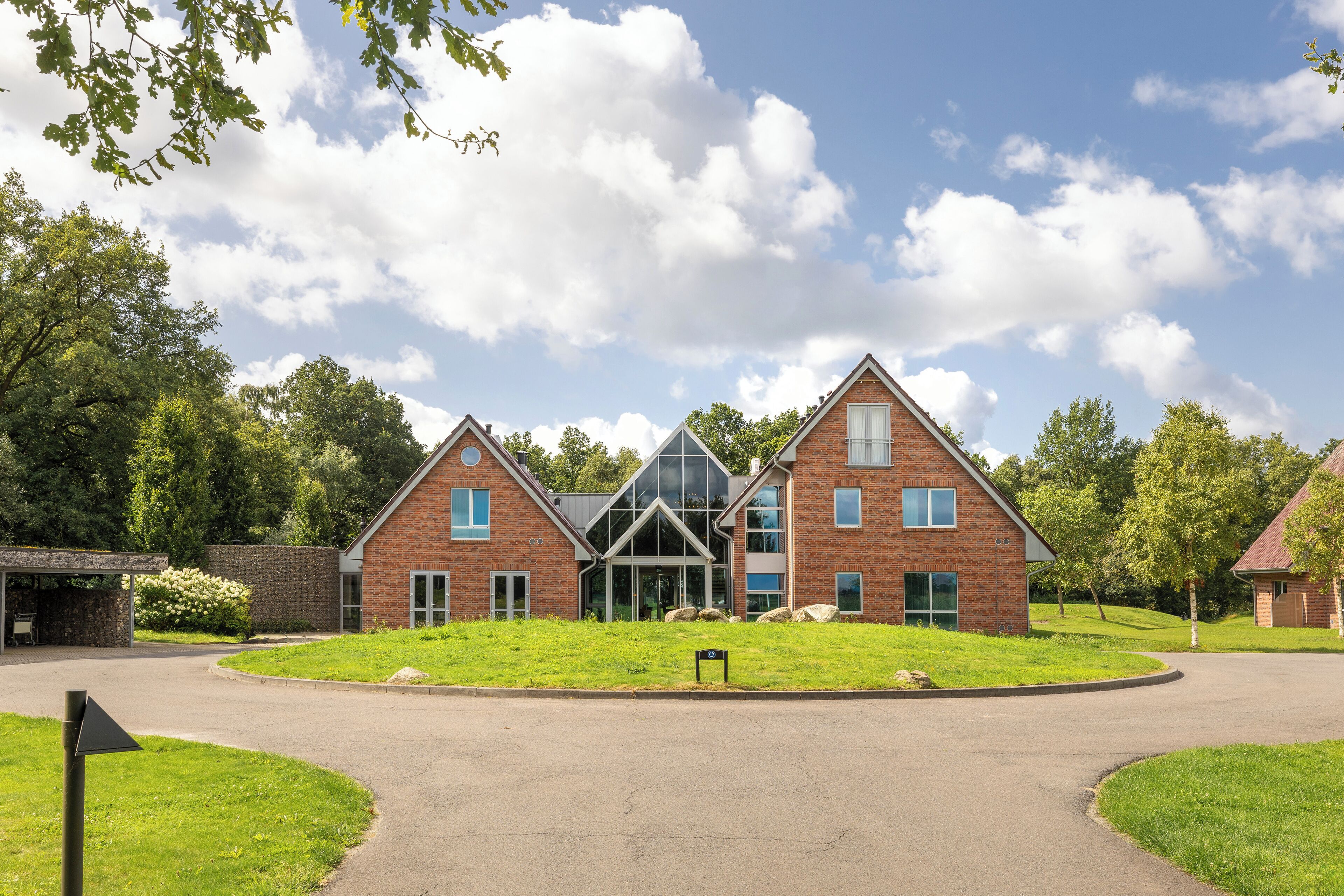 Voorkant van accommodatie