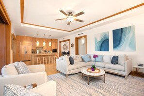 TV - Montage Kapalua Bay | 2 Free Rental Cars | KBM Resorts | Gorgeous Ocean Front | 2 Units, 6 Bedrooms | ML-1165 (Lahaina)