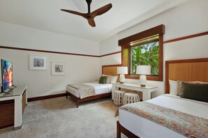 6 bedrooms, iron/ironing board, travel cot, free WiFi - The Resort at Kapalua Bay | 2 Free Rental Cars | KBM Resorts | Oceanfront Property | 2 Units, 6 Bedrooms | ML-1161 (Lahaina)