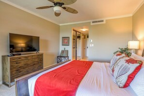 3 bedrooms, iron/ironing board, travel cot, free WiFi