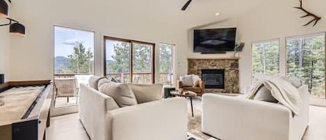 Téléviseur connecté, foyer, chaßne audio