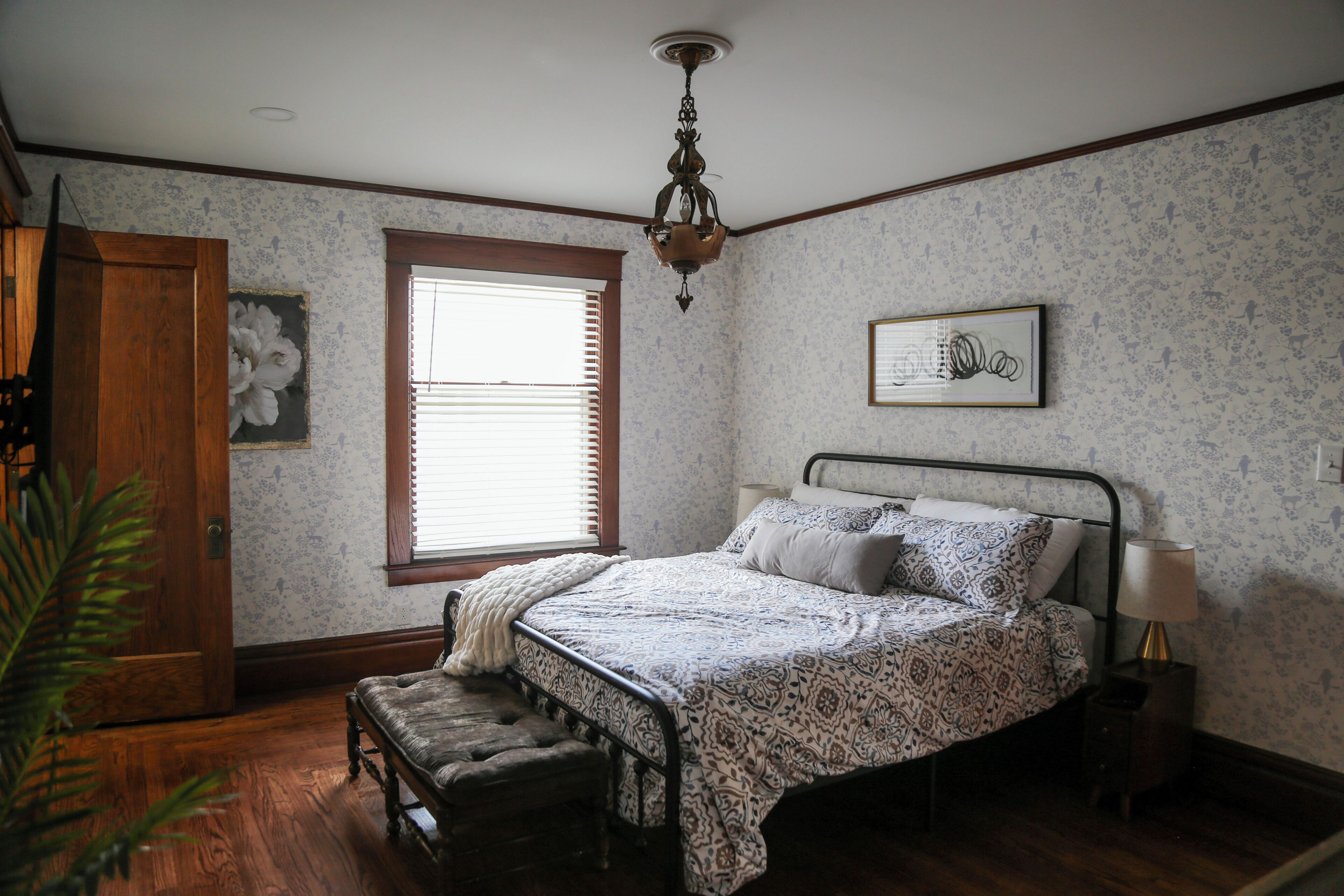 Main floor primary bedroom with ensuite 