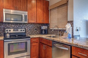 Microwave, oven, dishwasher, coffee/tea maker - Kapalua Golf Villas | 2 Free Rental Cars | KBM Resorts | Ocean View Luxury 2-bedroom Unit Kapalua Golf Villas | 2 Units, 3 Bedrooms | ML-1215 (Lahaina)