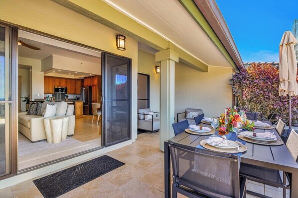 Outdoor dining