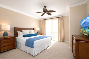 3 habitaciones, tabla de planchar con plancha y cuna de viaje 