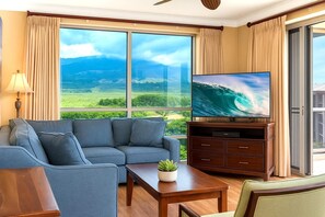 TV - Honua Kai Hokulani | 2 Free Rental Cars | KBM Resorts | Large Floorplan | 2 Units, 3 Bedrooms | ML-1243 (Lahaina)