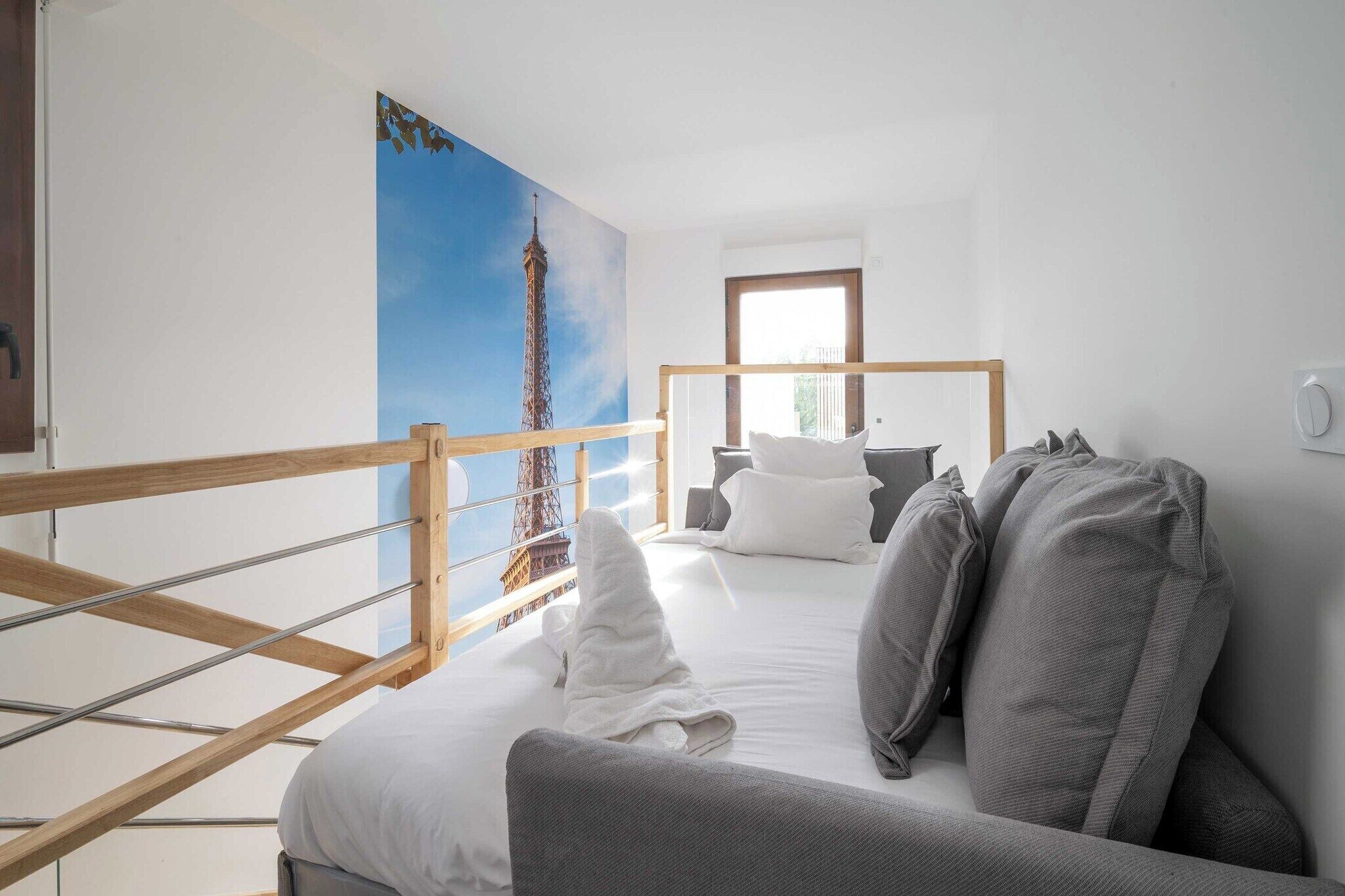 1 غرفة نوم ومكتب ومكواة/لوح كي وواي فاي مجانًا