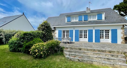 En famille-10p-Grand jardin-Wifi-Quiberon