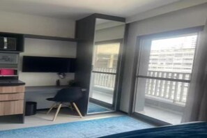 1 室のベッドルーム、アイロン / アイロン台、WiFi、ベッドシーツ